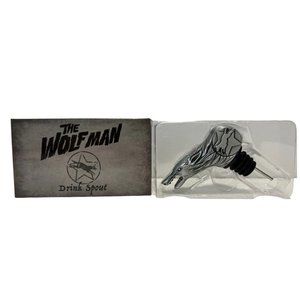 Loot Fright Crate The Wolf Man Metal Bottle Drink Spout Horror Halloween